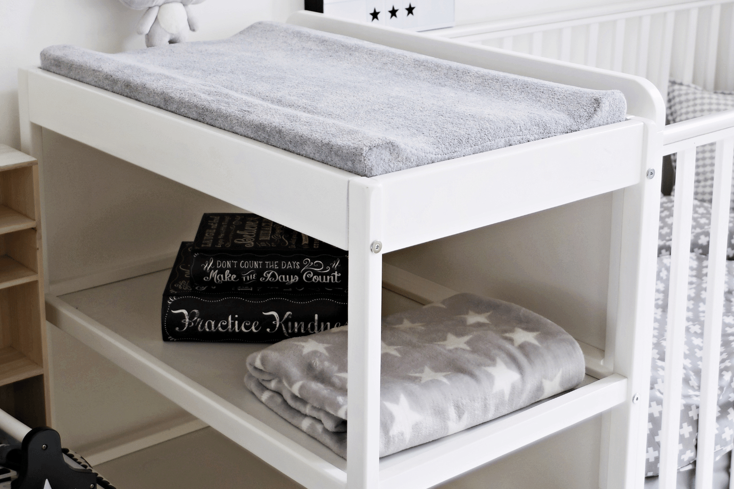 - Table à Langer Classic Changer - Blanc - Blanc (Mon Lit Cabane) - Image 5