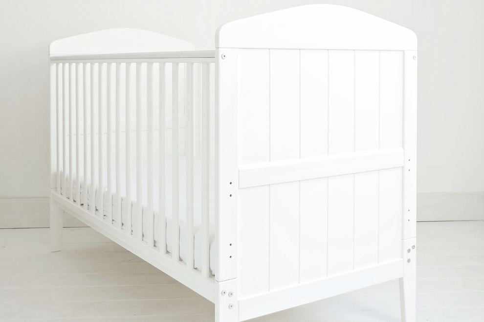 Lit Bébé Évolutif Hampton 70x140cm - Blanc