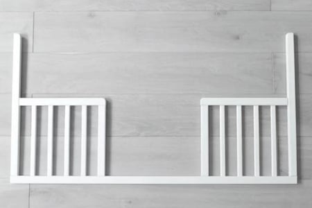 Barreiras de Entrada Média para Cama Bebê - Branco