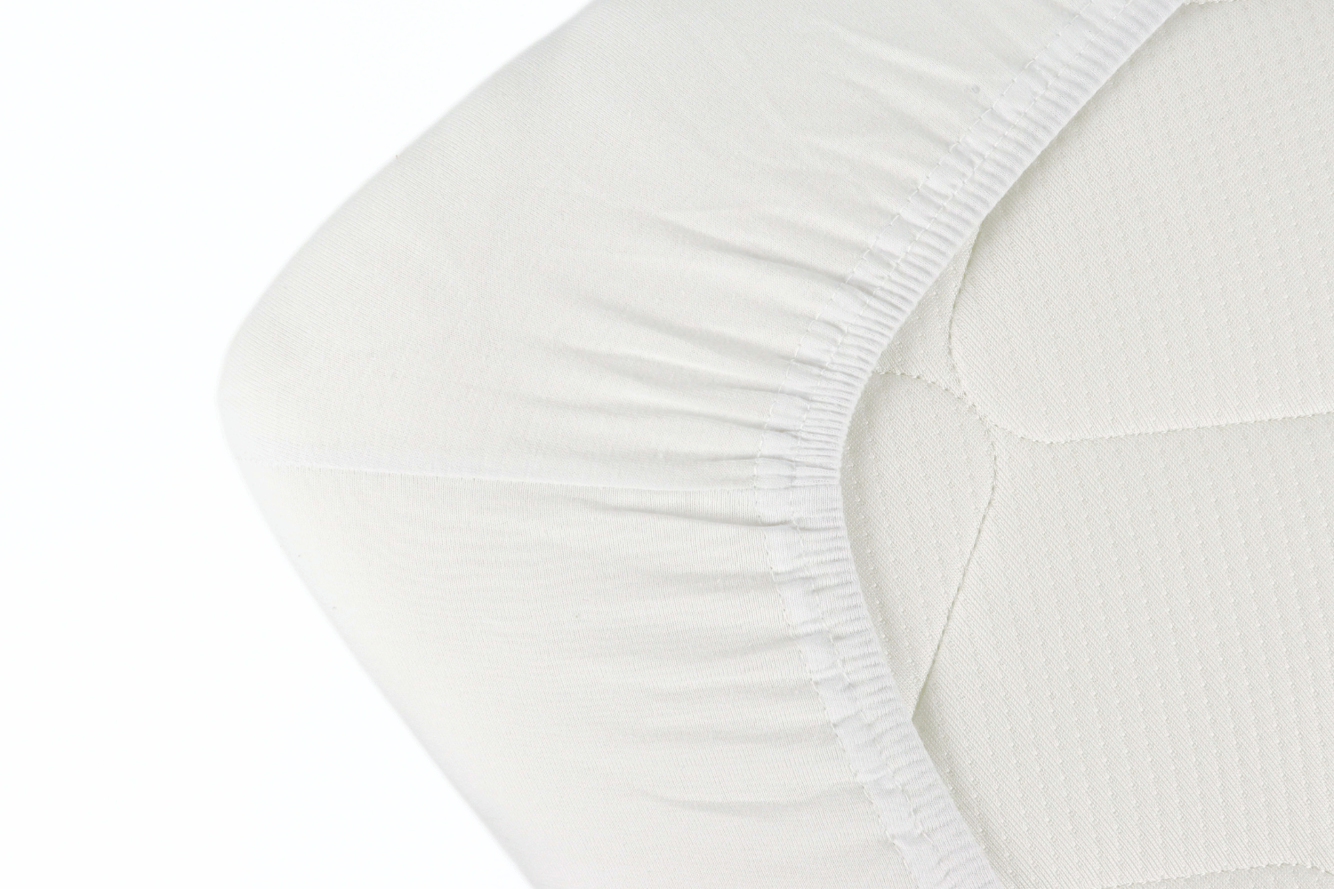 Fitted sheet - White