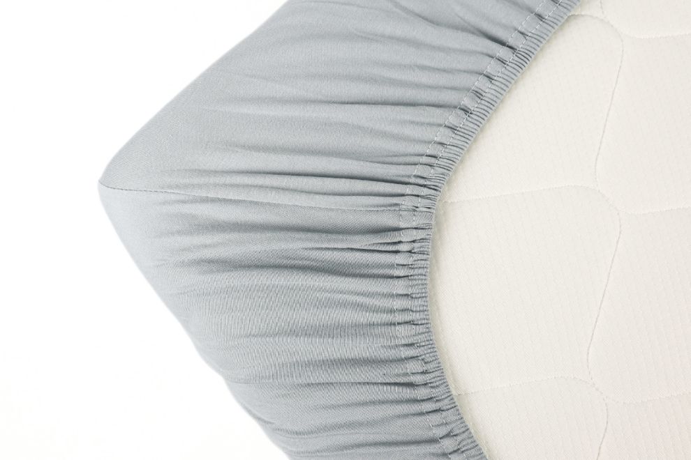 Fitted sheet - Light Grey