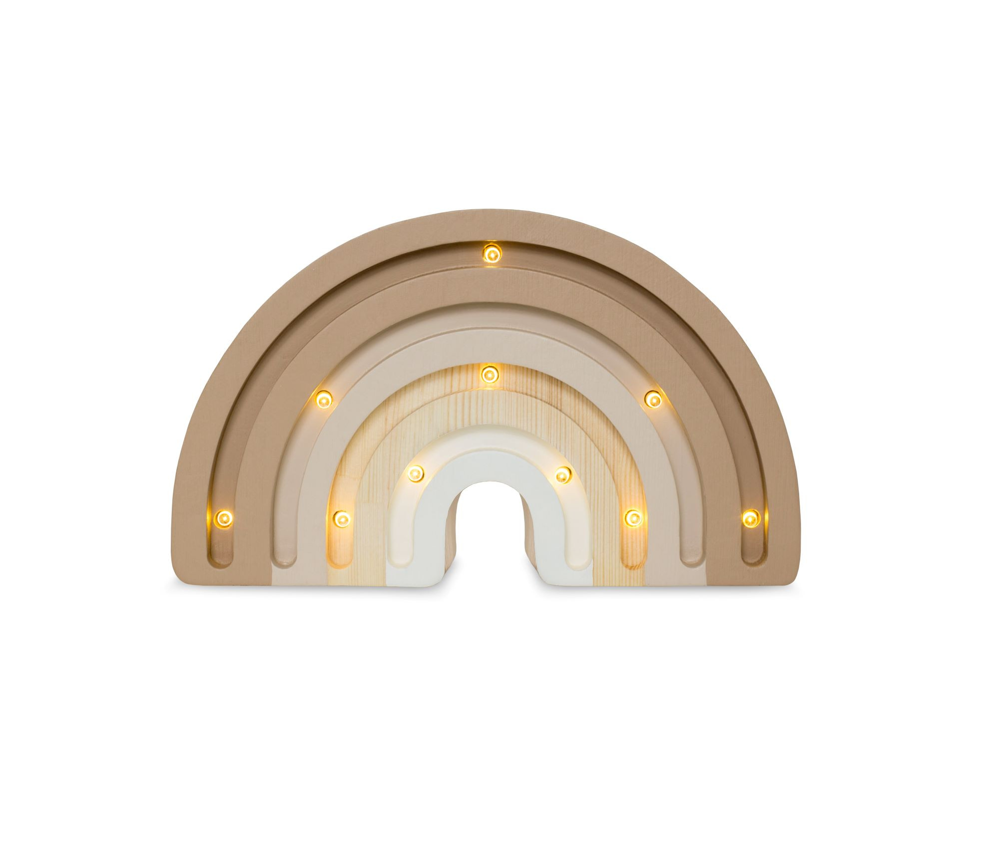 Saldi Estivi - Lampada Little Lights Mini Arcobaleno Cappuccino LED