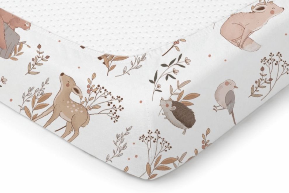 Forest Friends Fitted Sheet