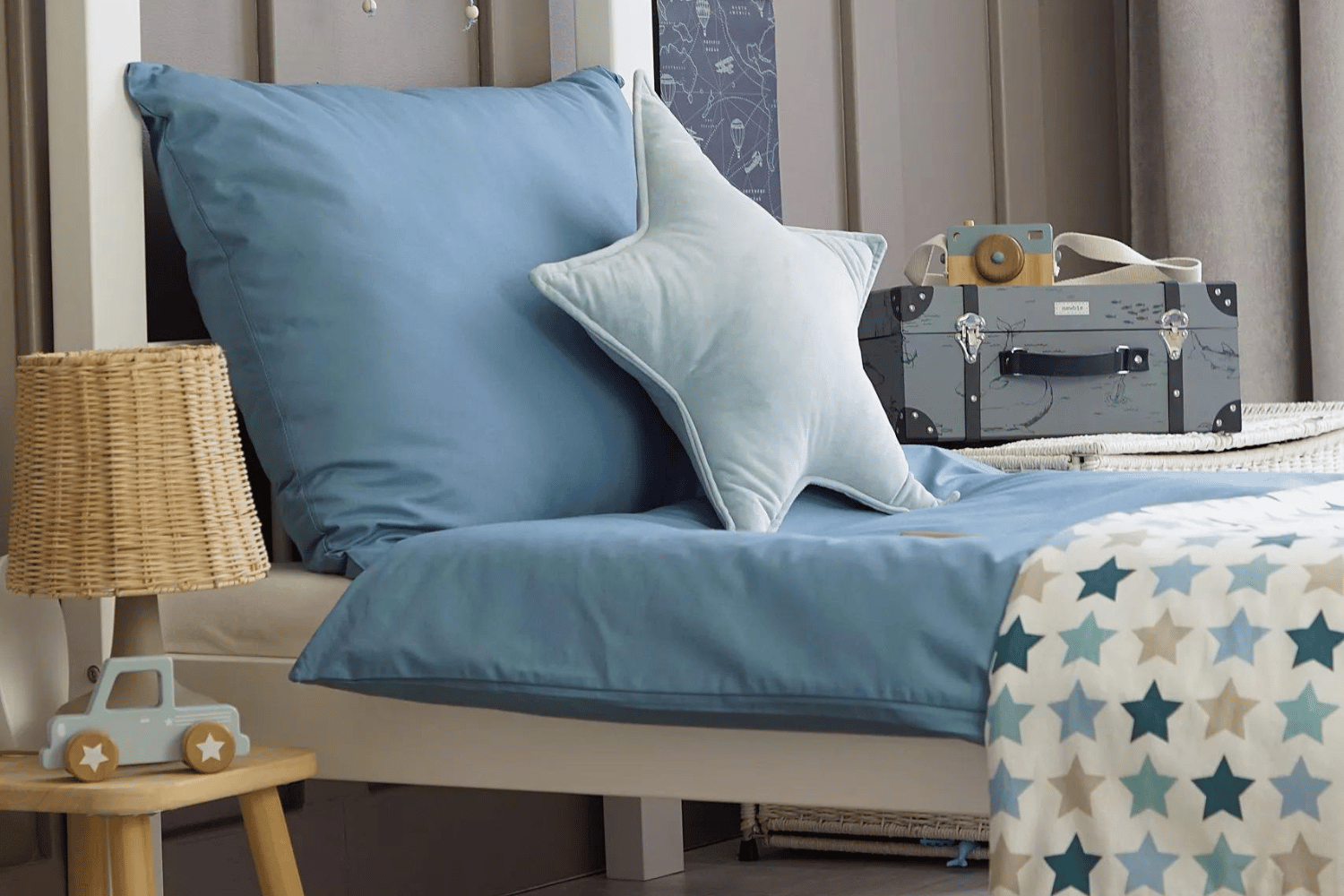 Denim Duvet Cover Set 120x170