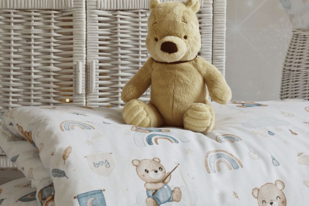 Bettwäsche Teddybär- Set120x170cm