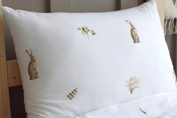 Conjunto de Capa de Edredão Coelhinhos 120x170