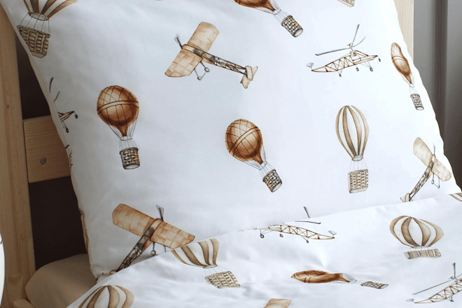 Juego de Funda Nórdica Globos 120x170cm