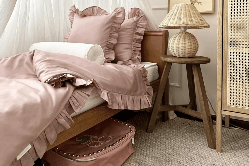 Margaret Dusty Pink Duvet Set 140x200