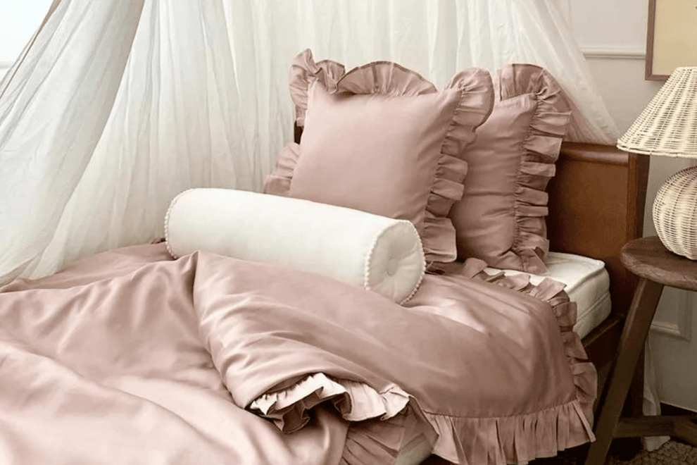 Margaret Dusty Pink Duvet Set 140x200