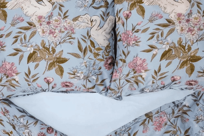 Housse de couette Cygne 140x200