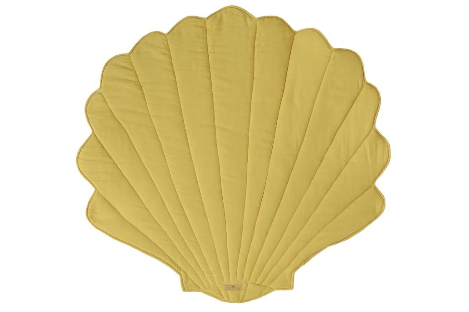 Linen Mat Honey Shell