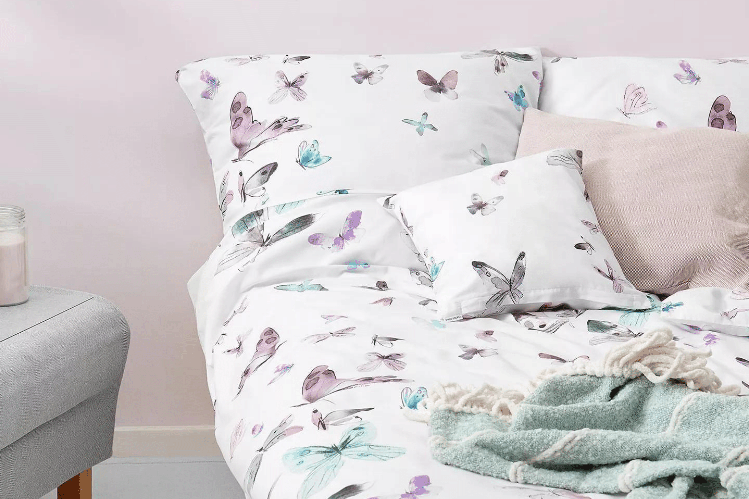 Butterflies Duvet Set 140x200