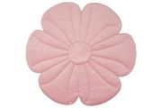 Pink Flower Velour Mat
