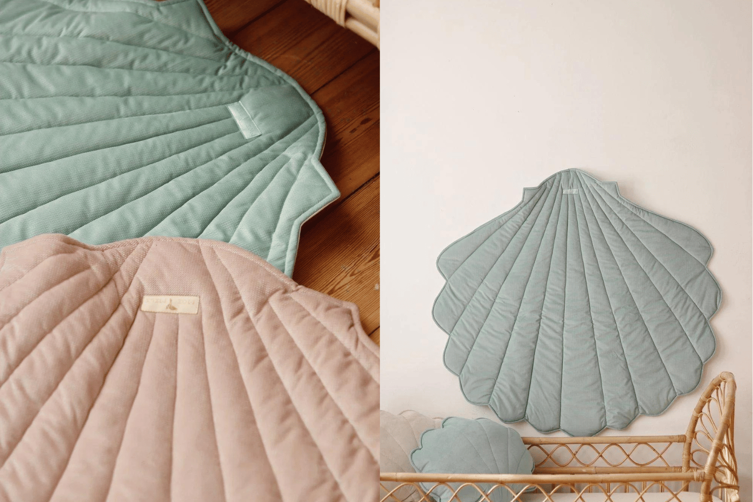 Velour Mat Mint Shell