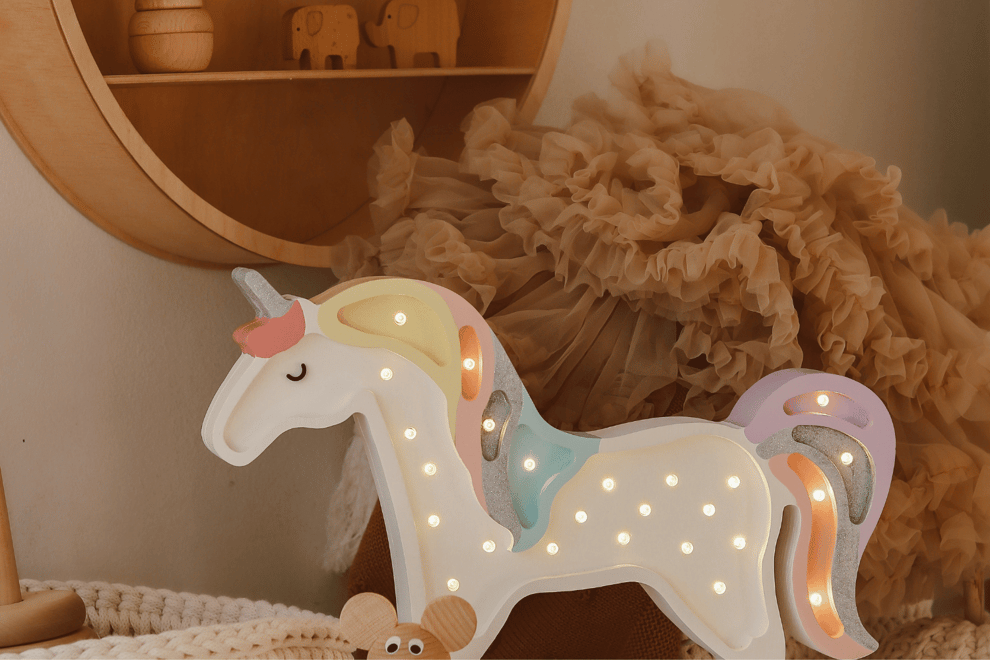 Lampe Little Lights Licorne LED