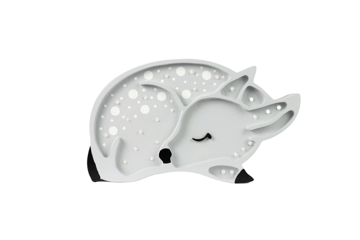 Saldi Estivi - Lampada Little Lights Cerbiatto Grigio LED