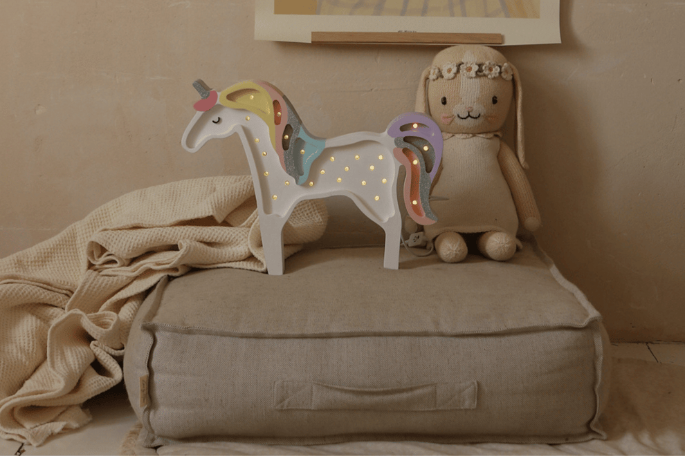 Dekolampe Einhorn Little Lights