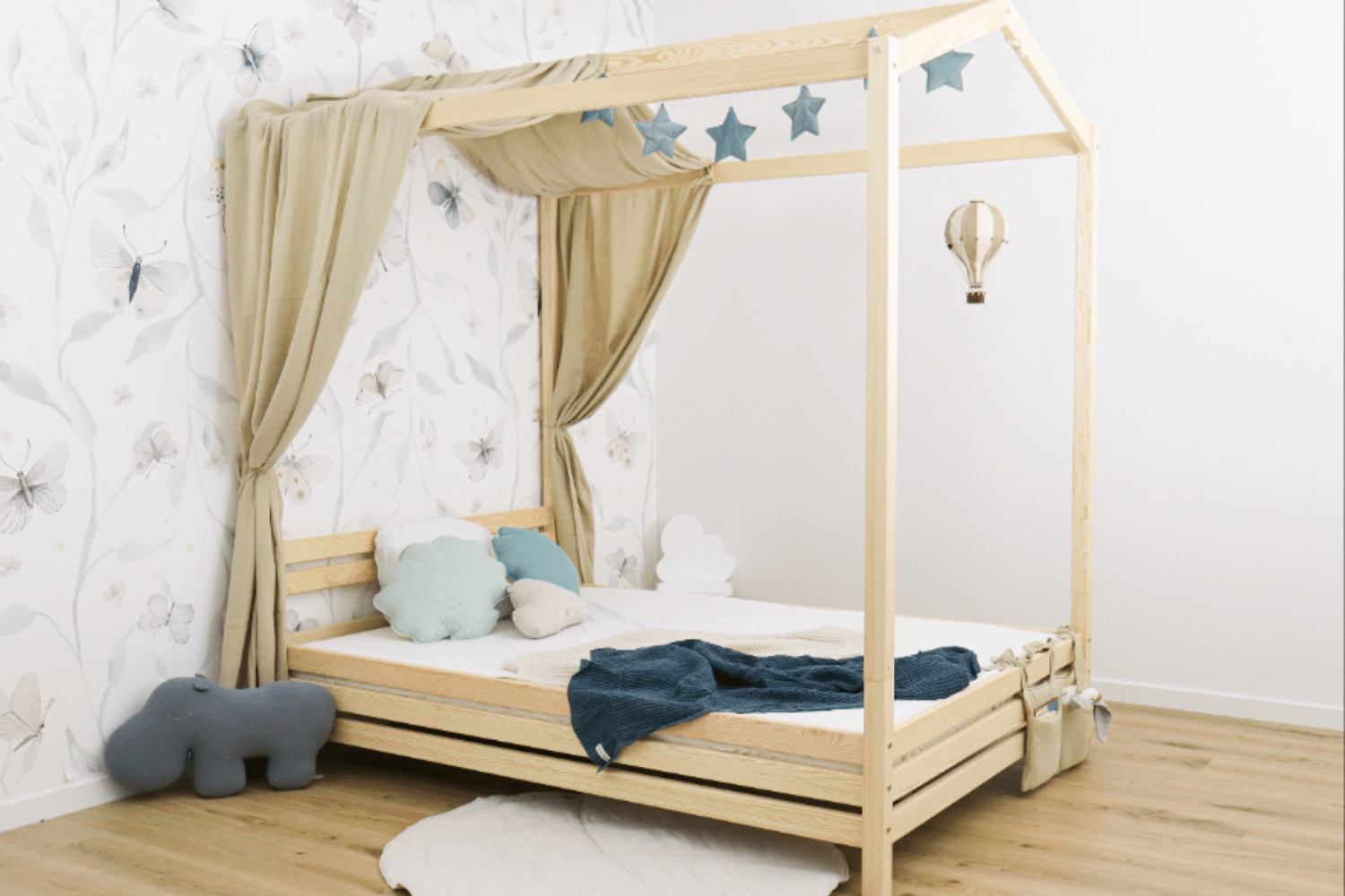 Baldaquin Bed H 140x200