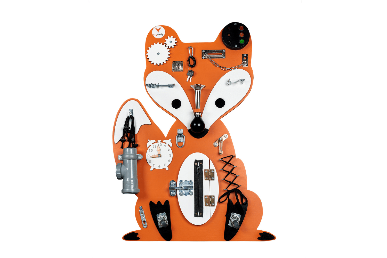 Zoé the Fox Activity Board orange