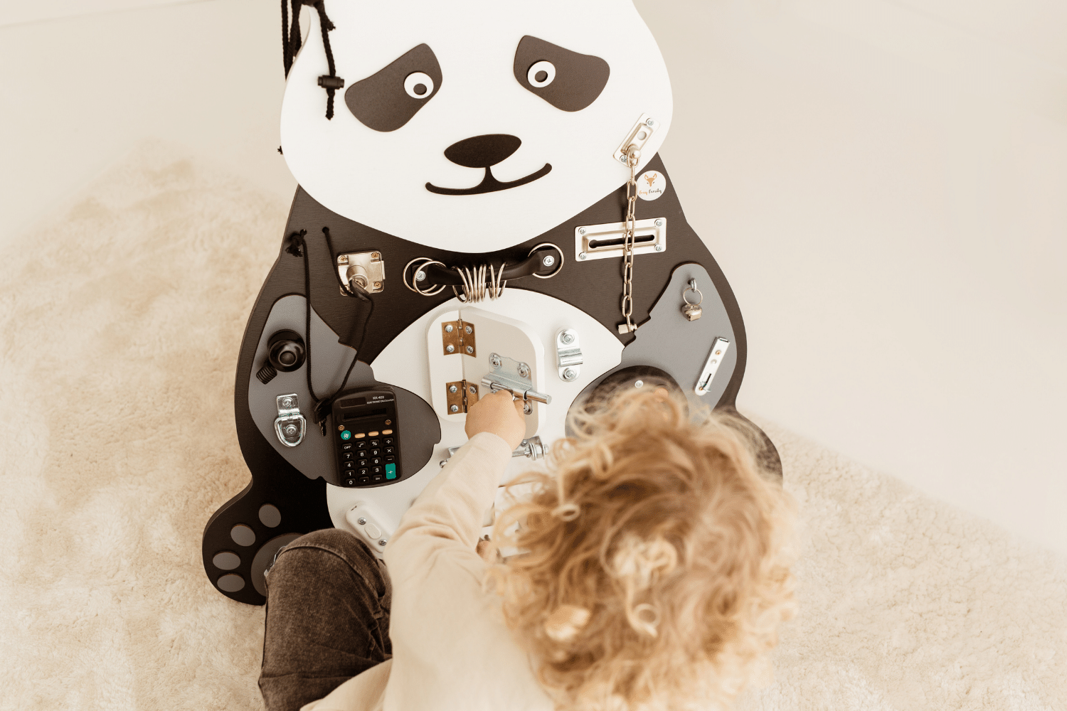 Lucie the Panda Activity Board