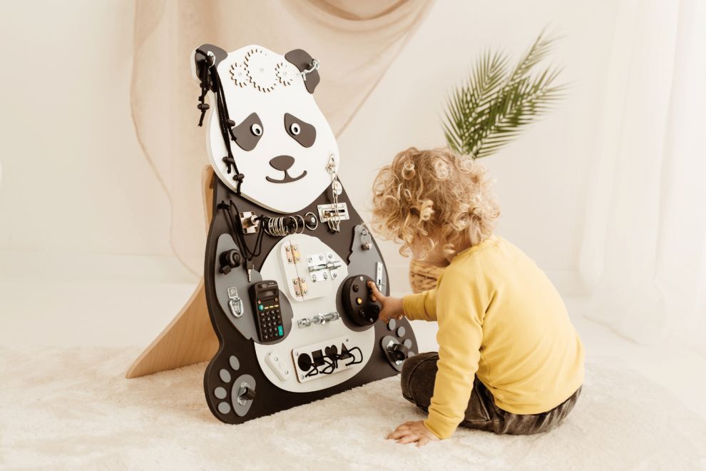 Lucie the Panda Activity Board
