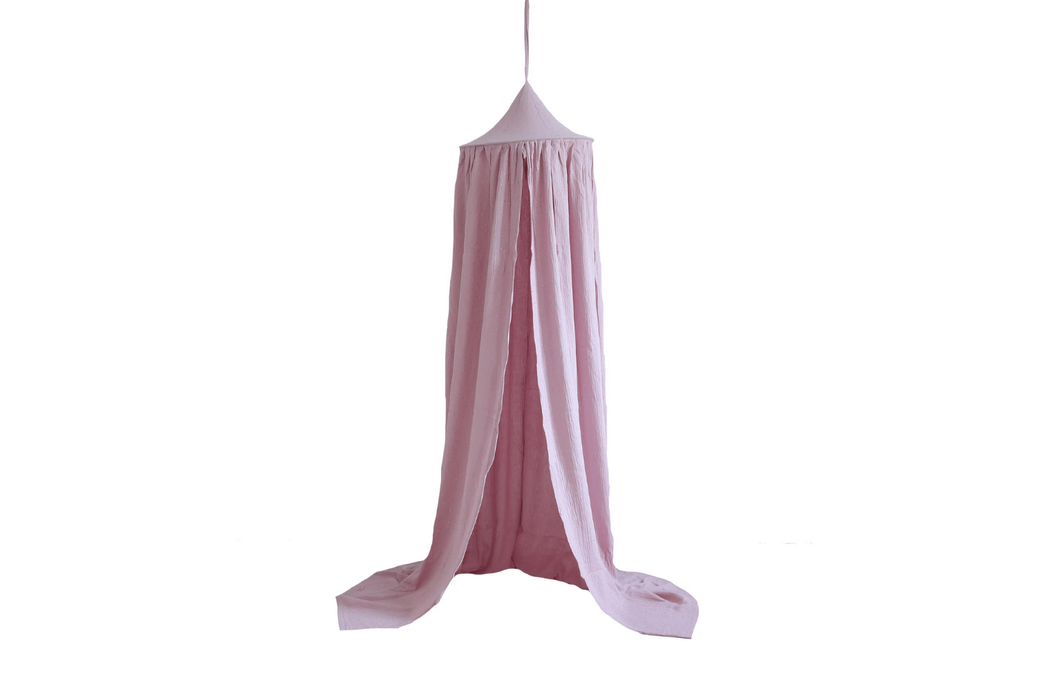 Dossel de Cama Rosa Antracite