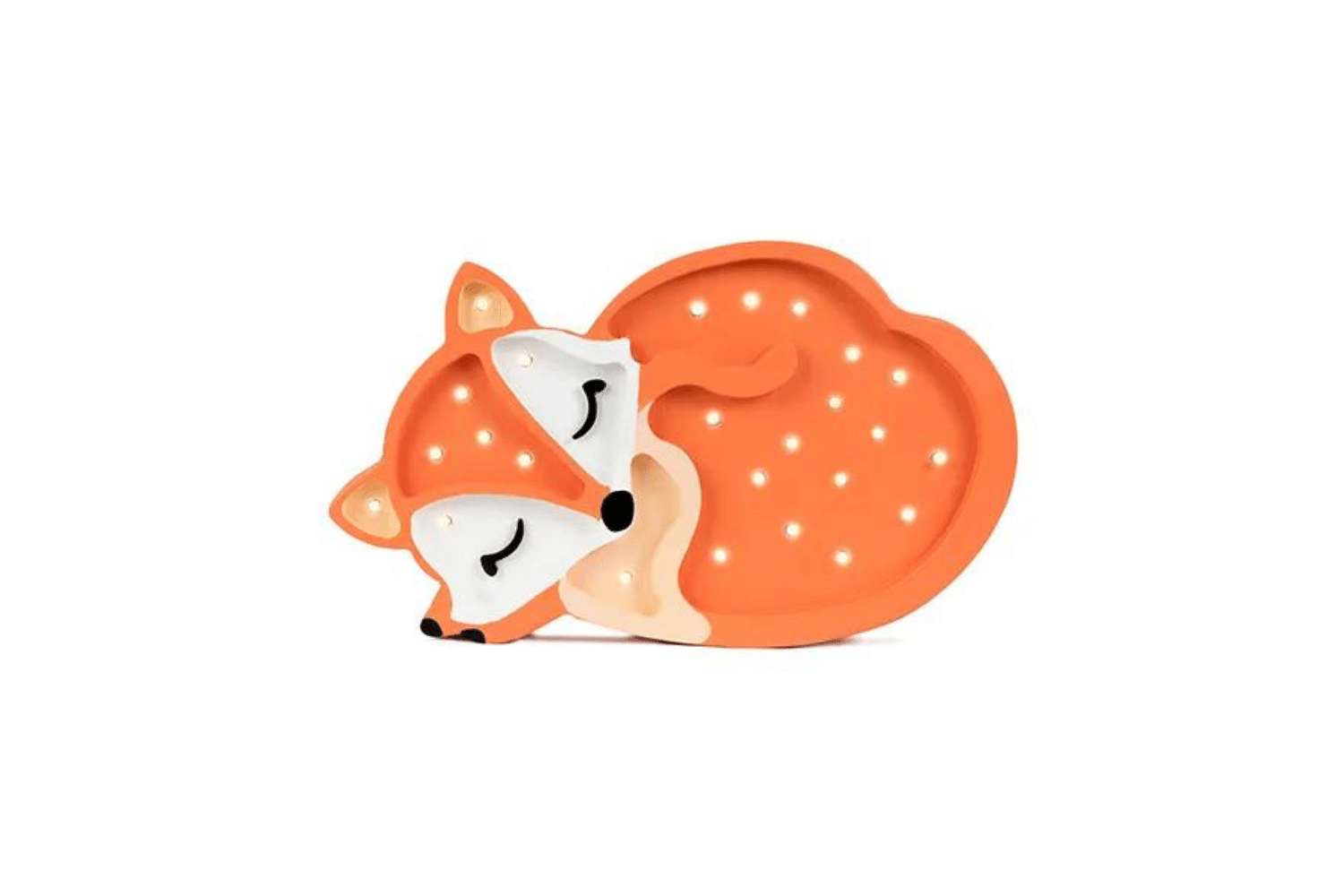 Little Lights Orange Fox Lamp