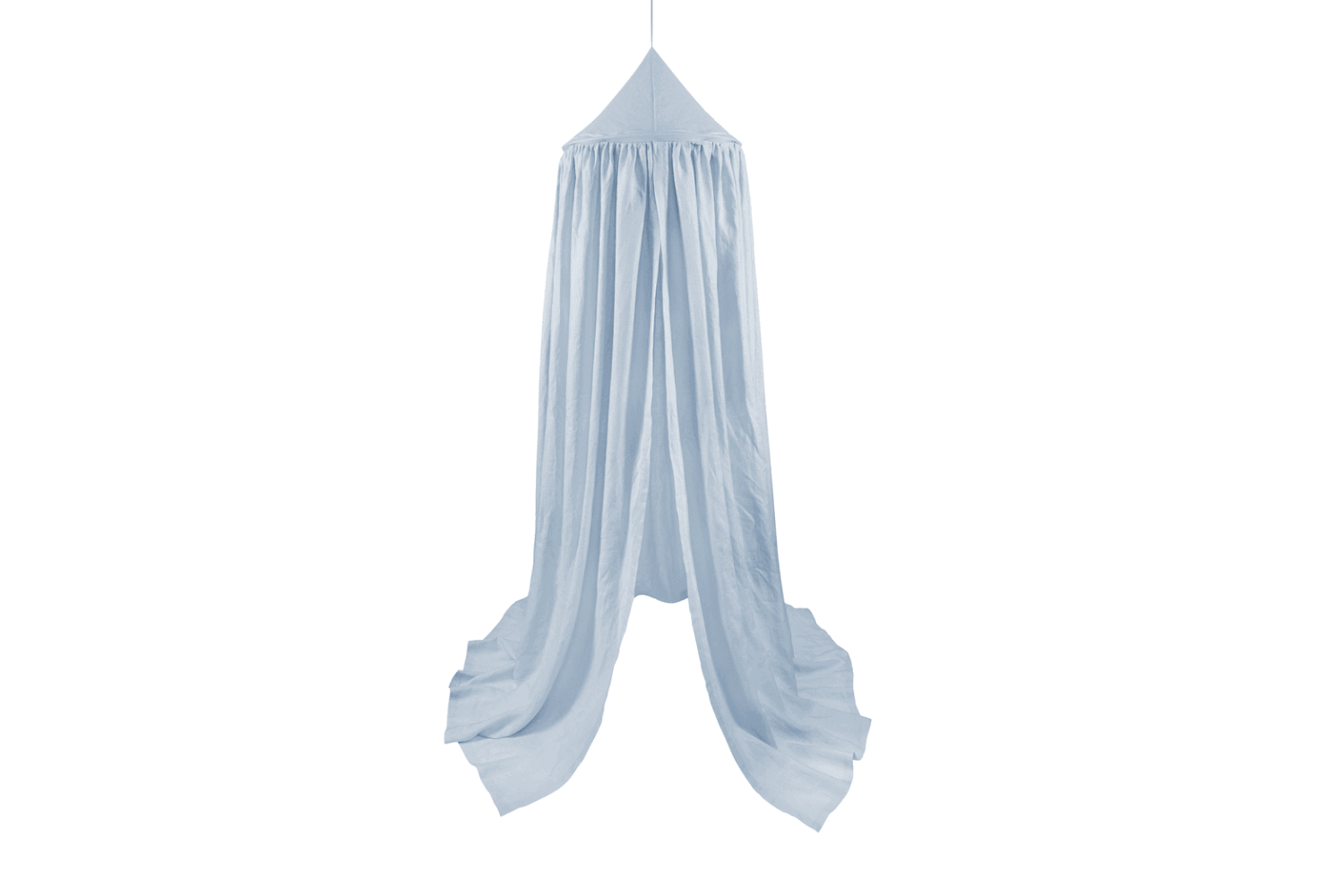 Blue Muslin Canopy