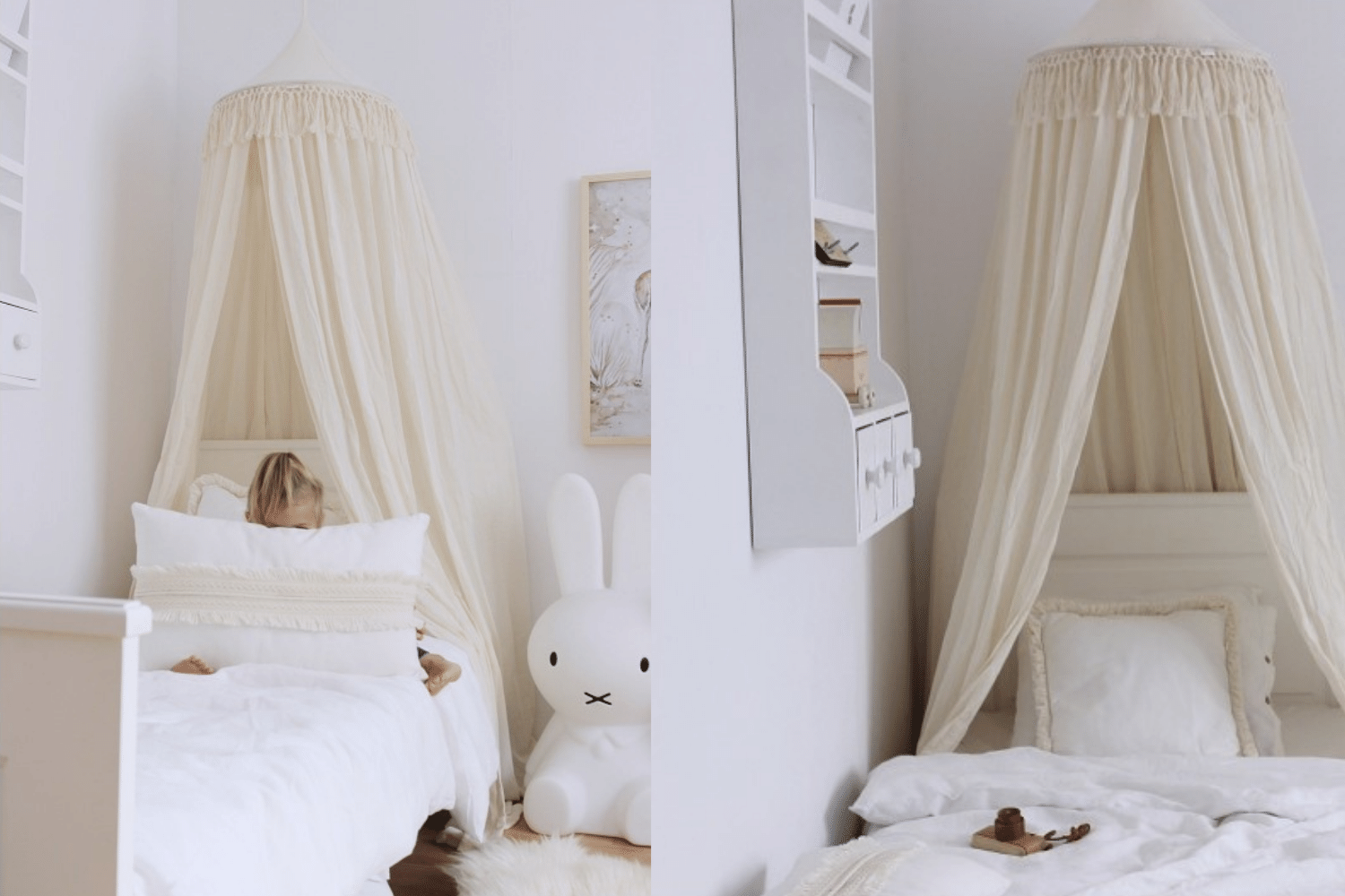 - Ciel de Lit Boho Vanille - list: Blanc|Vanille (Mon Lit Cabane) - Image 4