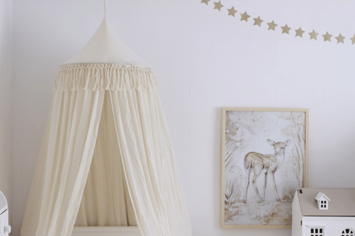 - Ciel de Lit Boho Vanille - list: Blanc|Vanille (Mon Lit Cabane) - Image 3