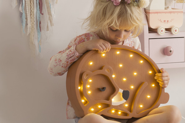 Lampe Little Lights Ours de Forêt LED