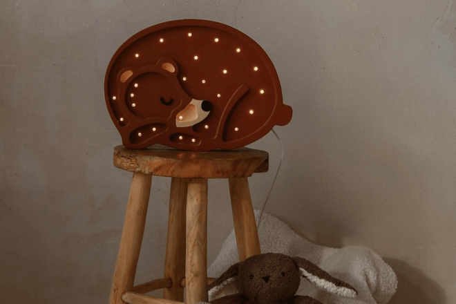 Lampe Little Lights Ours de Forêt LED