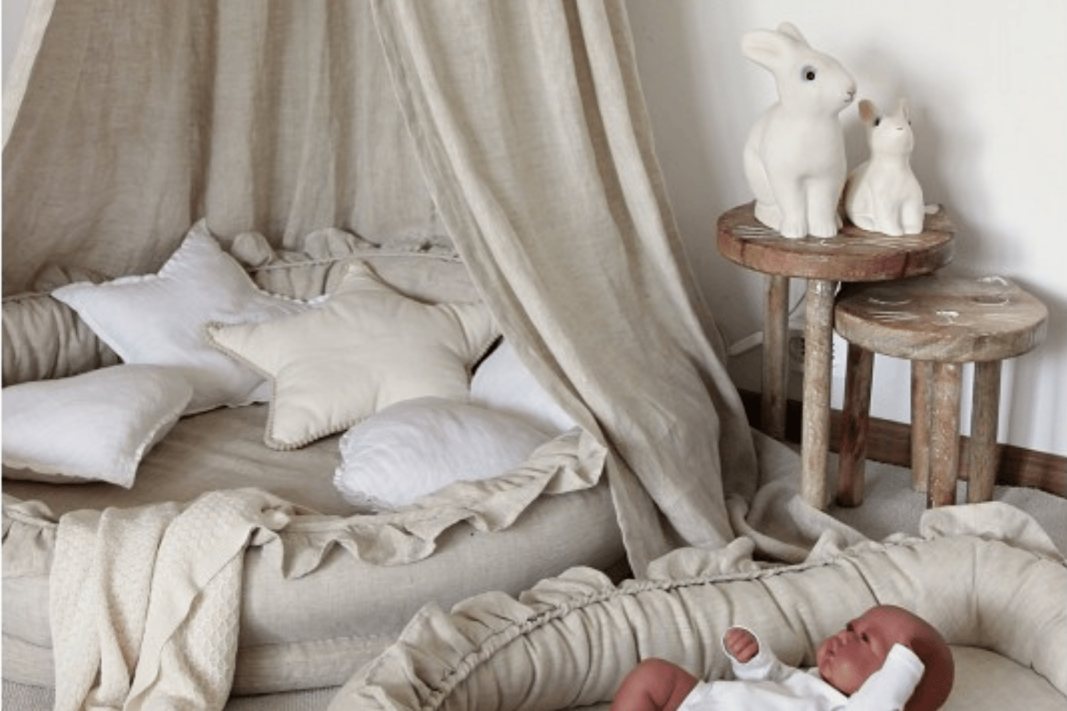 Pure Linen Nature Cocoon