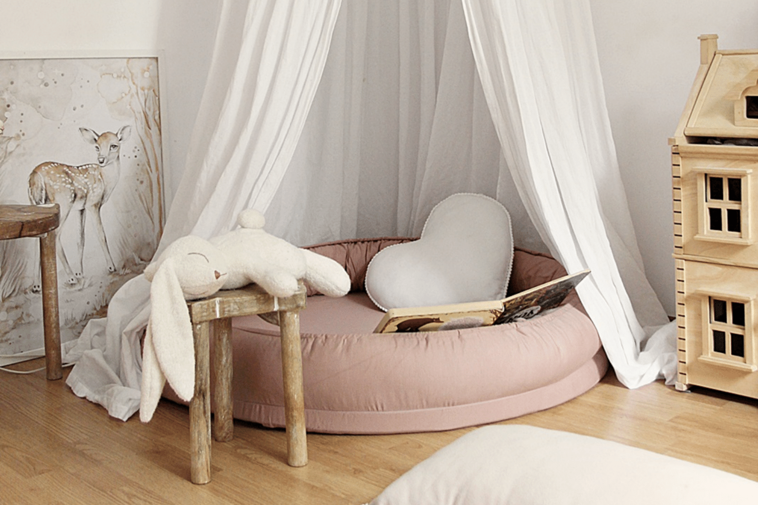 Babynest Basic Dusty Peachohne Rüschen