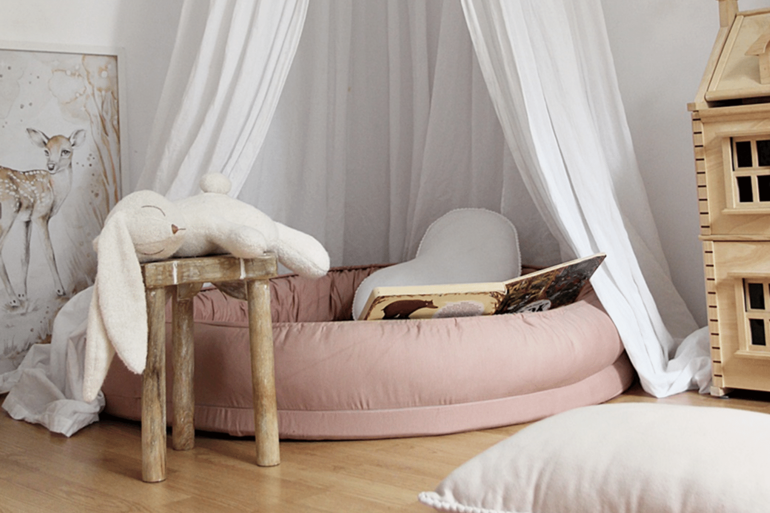 Babynest Basic Dusty Peachohne Rüschen