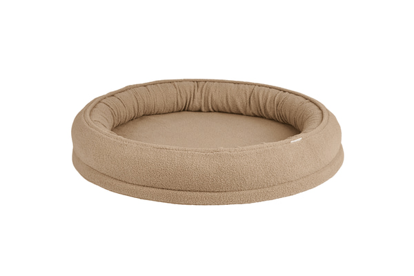 Cappuccino Boho Boucle Cocoon Without Ruffles