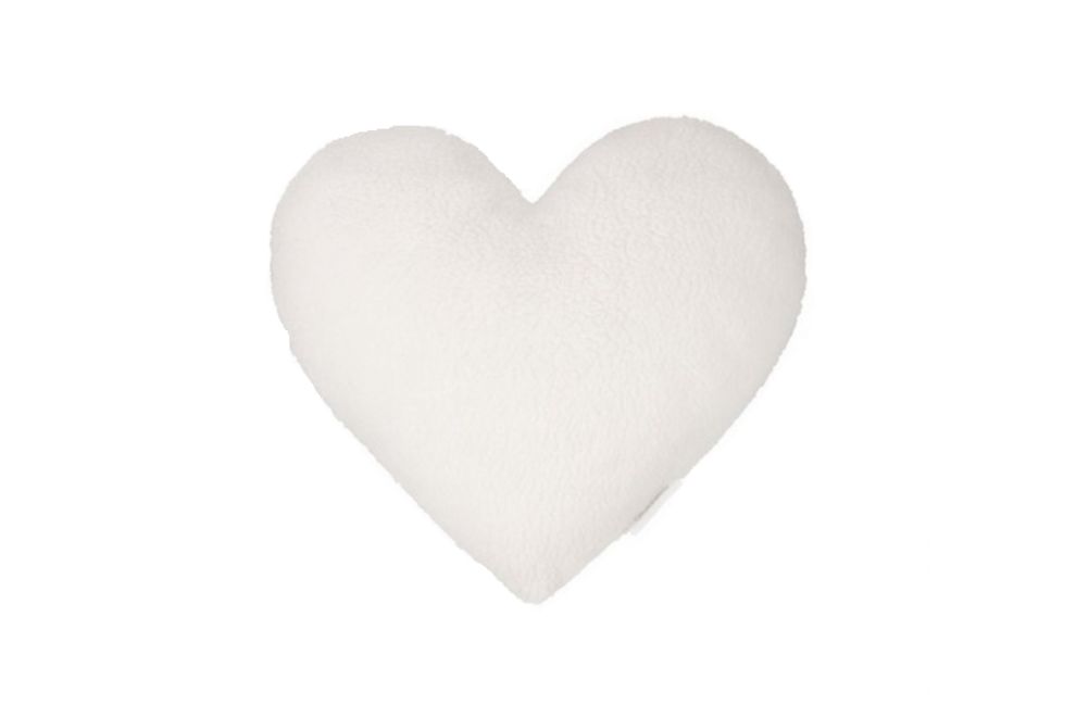 Boho Vanilla Heart Cushion