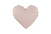 Boho Powder Pink Heart Cushion