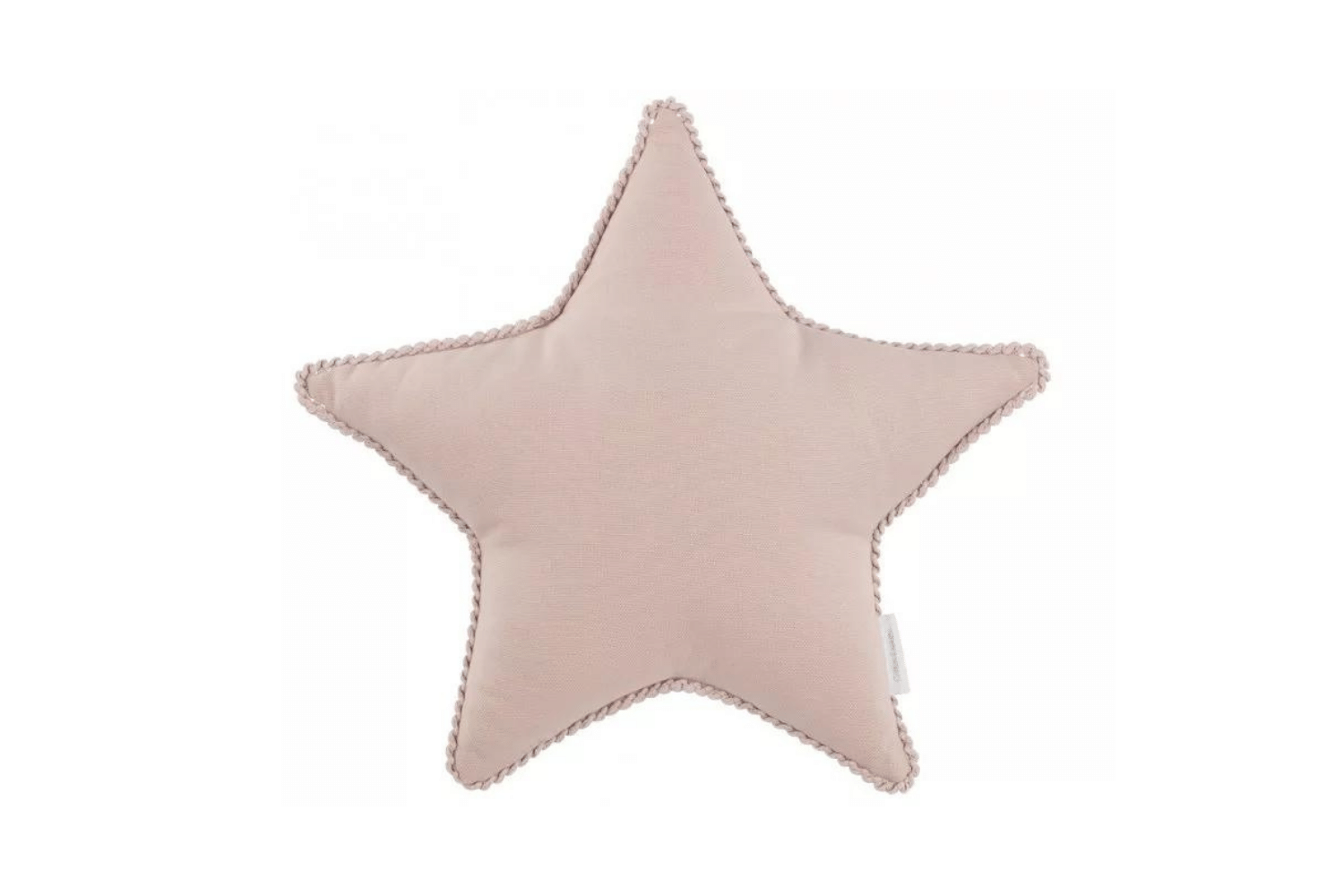 Almofada Estrela Boho Rosa Pó