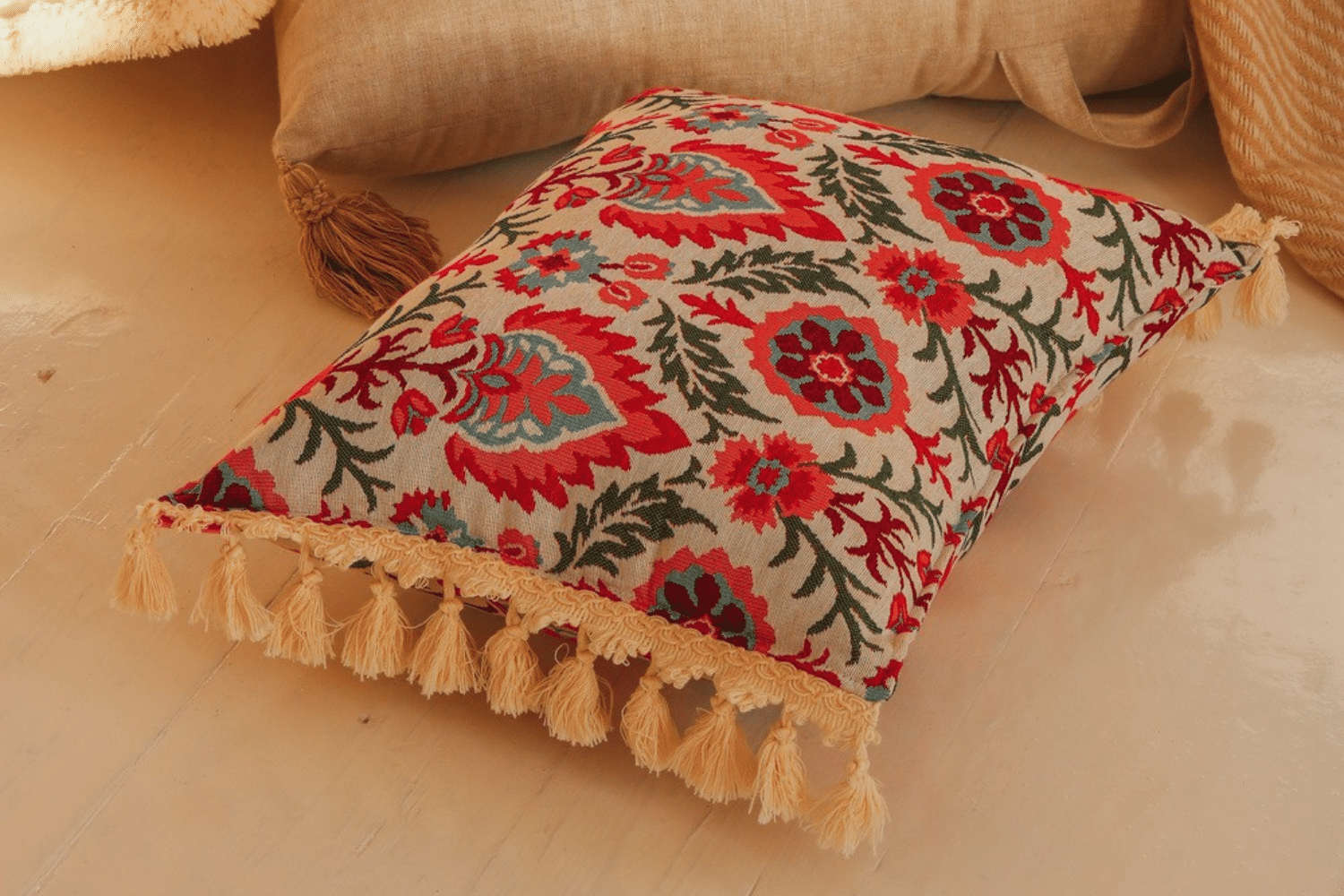 Coussin Scarlet Iris