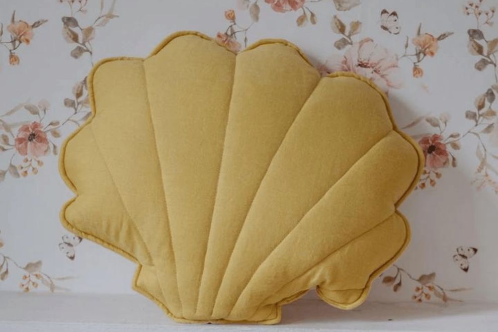 Honey Shell Cushion