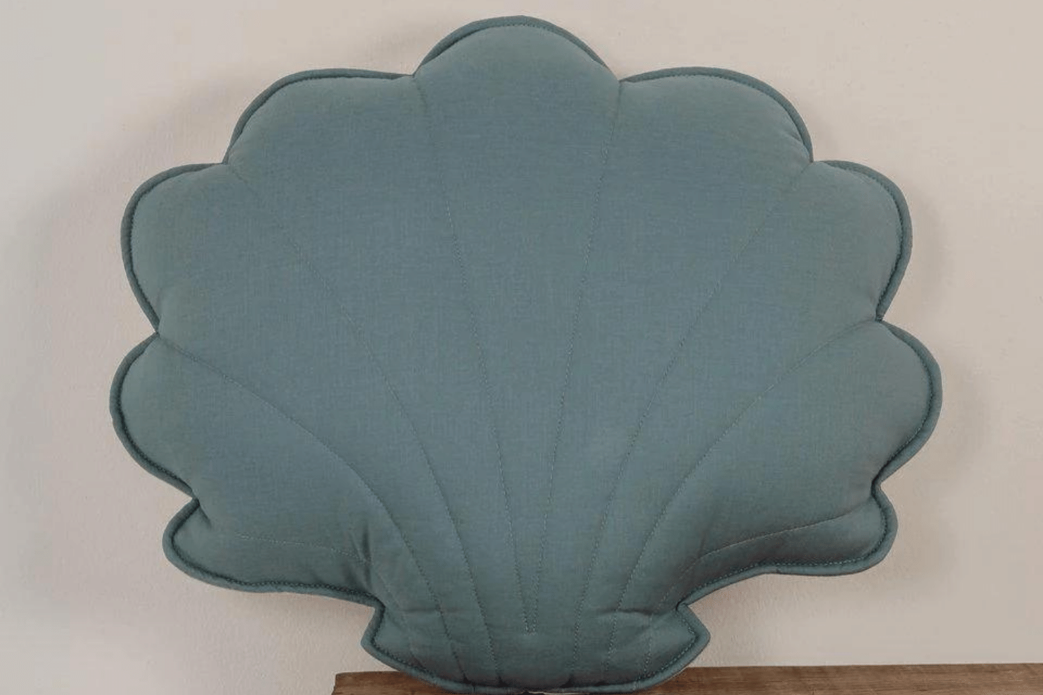 Coussin Coquillage en Lin Océan