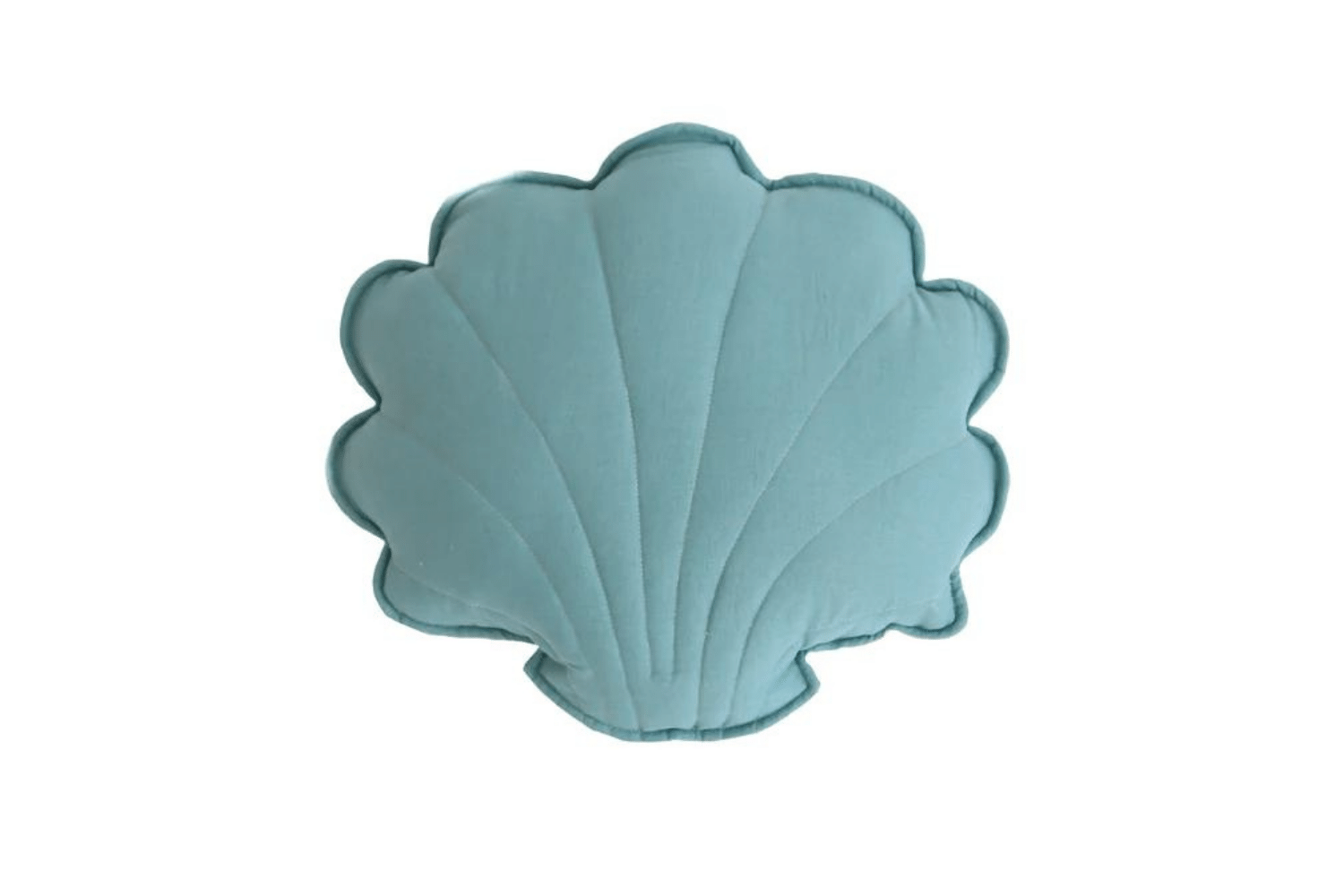 Ocean Blue Shell Cushion