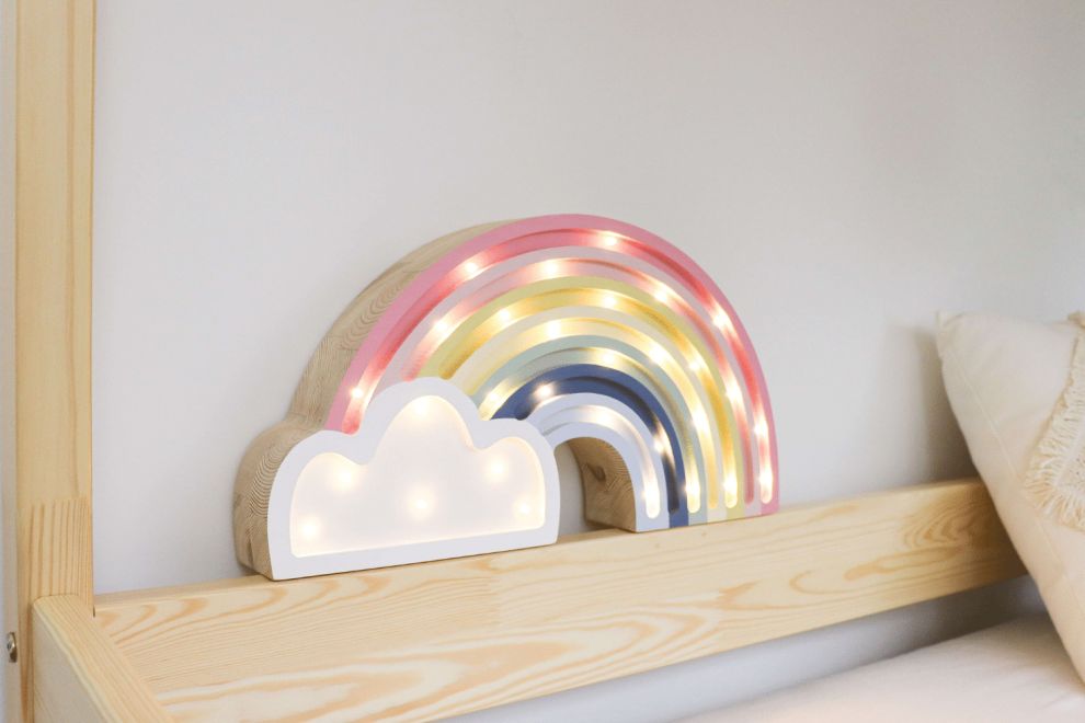 Lâmpada LED Arco-íris