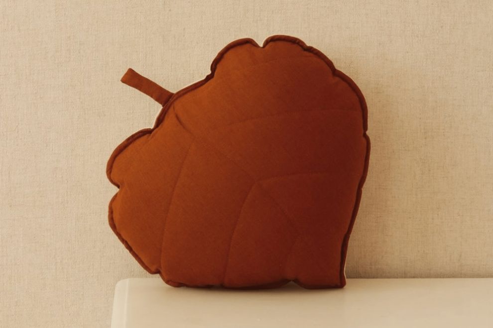 Caramel Leaf Cushion