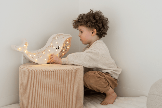 Lampa Little Lights Velryba LED