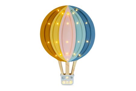 Lampe Little Lights Montgolfière Retro LED