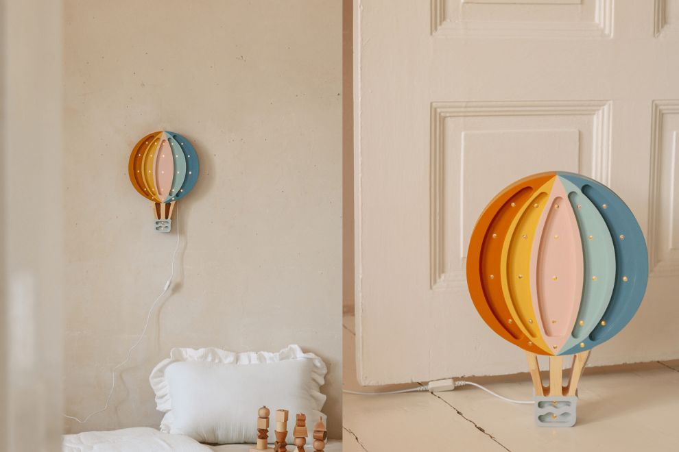 Little Lights Retro Balloon Lamp