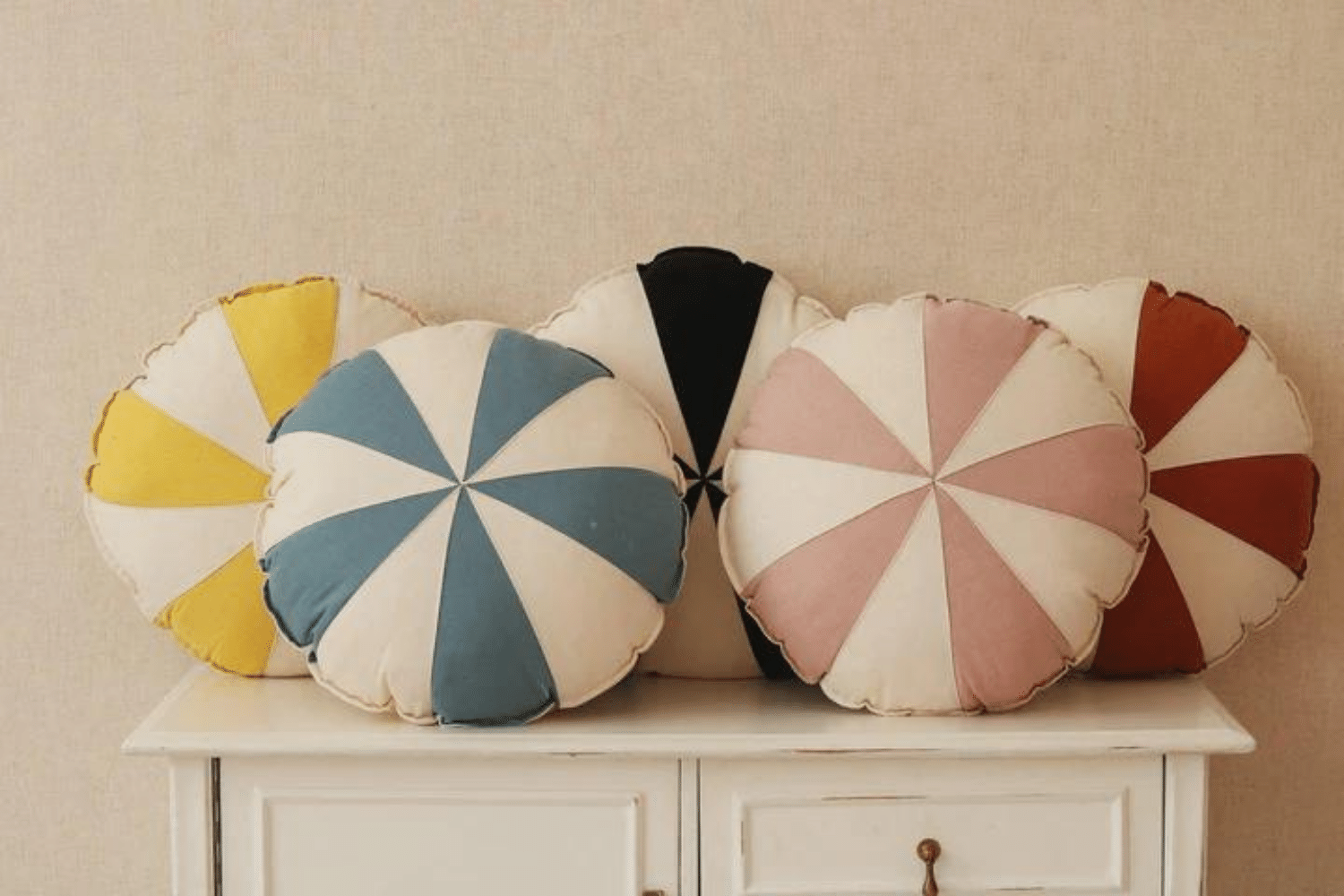 Brown Circus Cushion