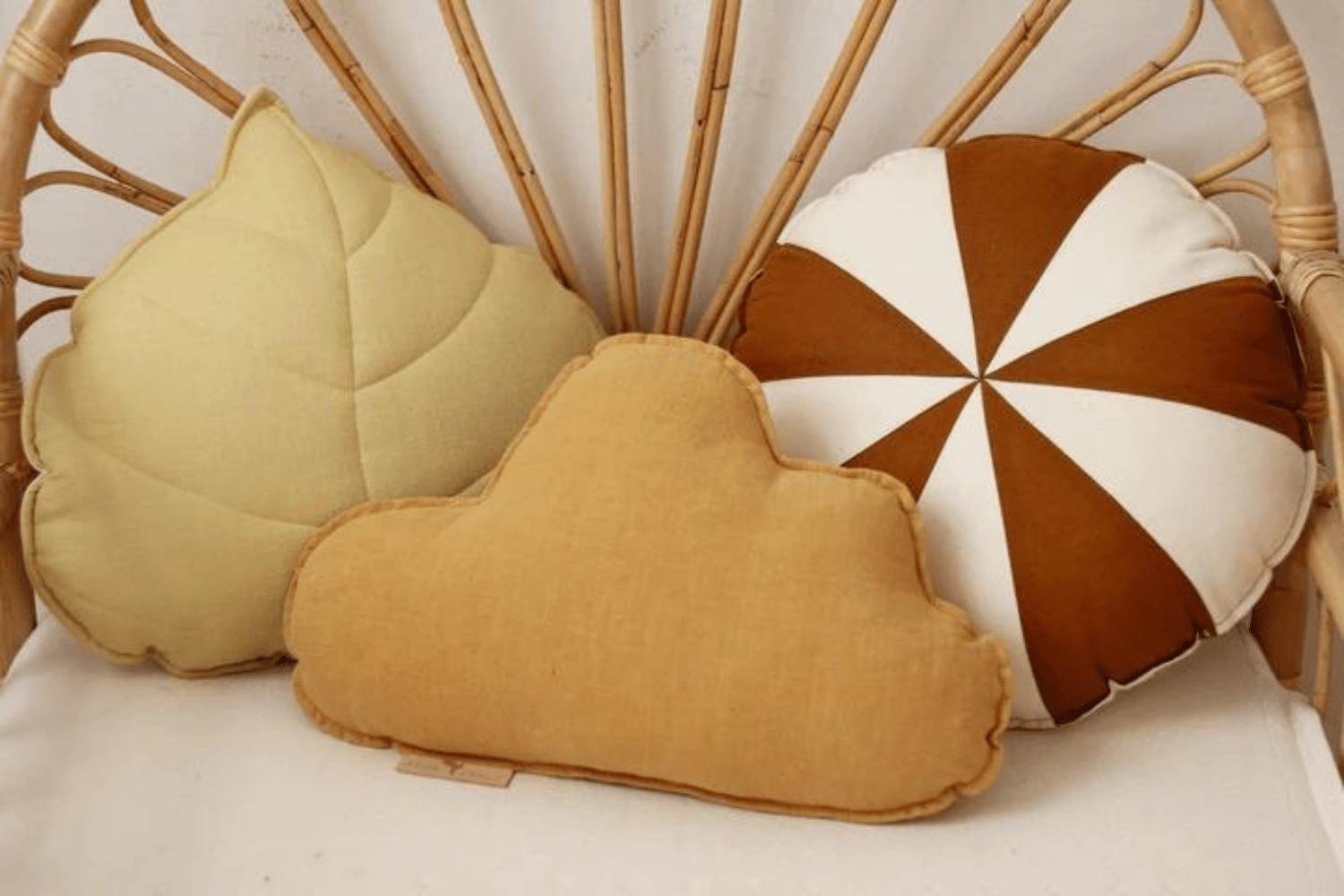 Coussin Nuage en Lin Mango